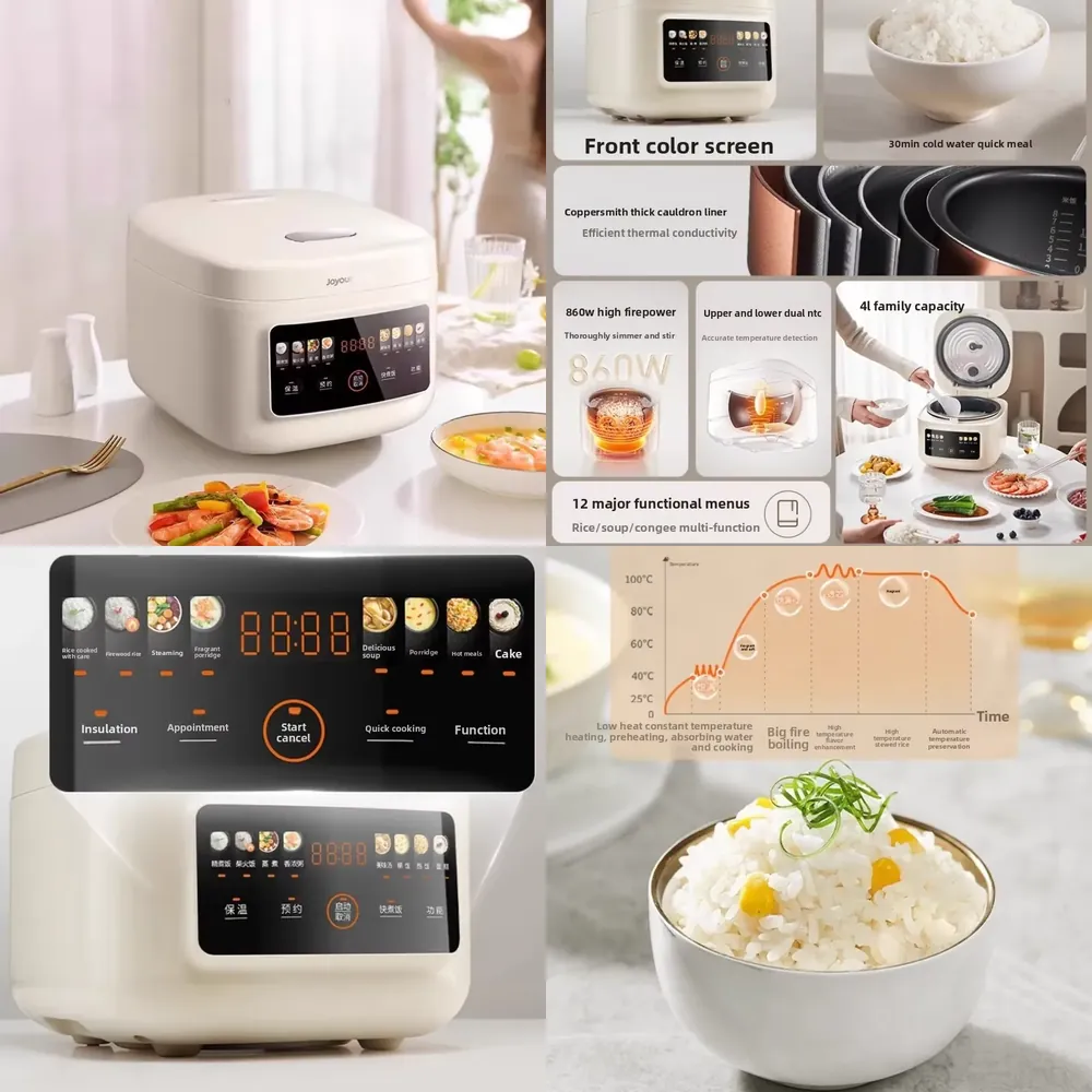Rice Cooker - หม้อหุงข้าว 4 ลิตร ปี 2026 สำหรับหม้อหุงข้าวไฟฟ้าอเนกประสงค์ยี่ห้อ