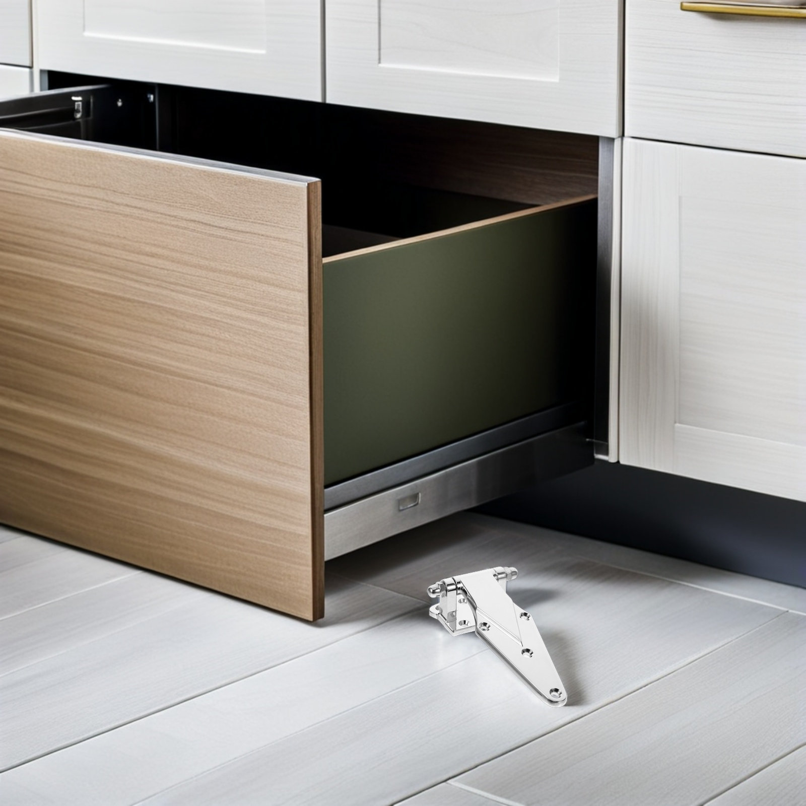 Kitchen Appliances In - บานพับประตูสำหรับตู้แช่เย็น ทำจากโลหะผสมสังกะสี แข็งแรงทนทาน เหมาะสำหรับตู้แช่ ตู้เย็น และอุปกรณ์เครื่องใช้ในครัว