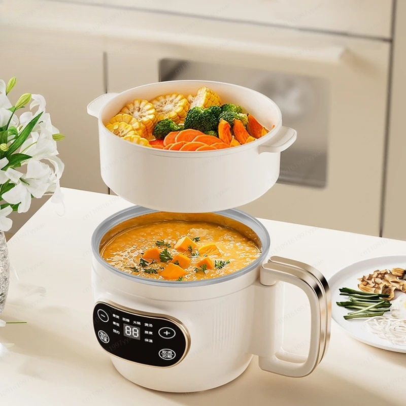 Rice Cooker - หม้อหุงข้าวไฟฟ้าอเนกประสงค์ 2 ลิตร 110 โวลต์ พร้อมฟังก์ชันหุงข้าวต่ำน้ำตาลและหม้อไฟฟ้าขนาดเล็กสำหรับใช้ในครัวเรือน