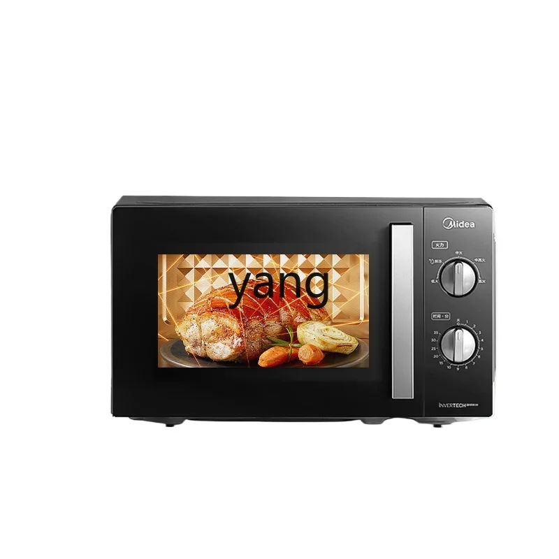 Microwave Oven - เตาอบไมโครเวฟแบบแปลงความถี่ CX สำหรับใช้ในครัวเรือน ขนาดเล็ก พร้อมจานหมุนแก้วแบบกลไกอเนกประสงค์