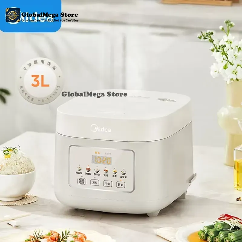 หม้อหุงข้าวมีเดีย 3 ลิตร หม้อใ - Rice Cooker บทวิจารณ์และราคา