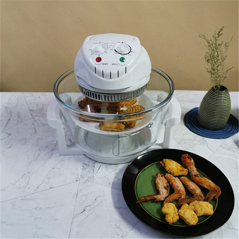 หม้อทอดไร้น้ำมันแก้ว ระบบคลื่น - Air Fryer บทวิจารณ์และราคา