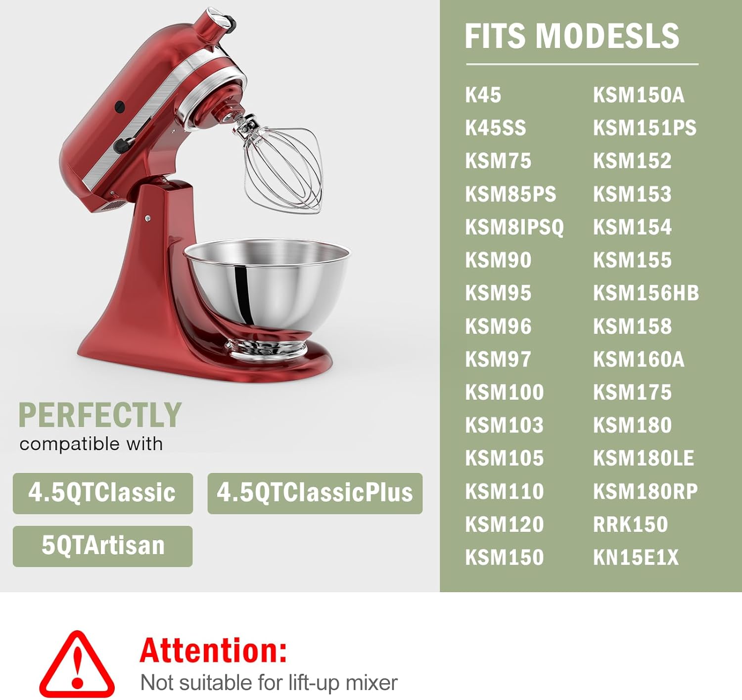 ชามสแตนเลสขนาด 3 ควอร์ตสำหรับเ - Stand Mixer บทวิจารณ์และราคา