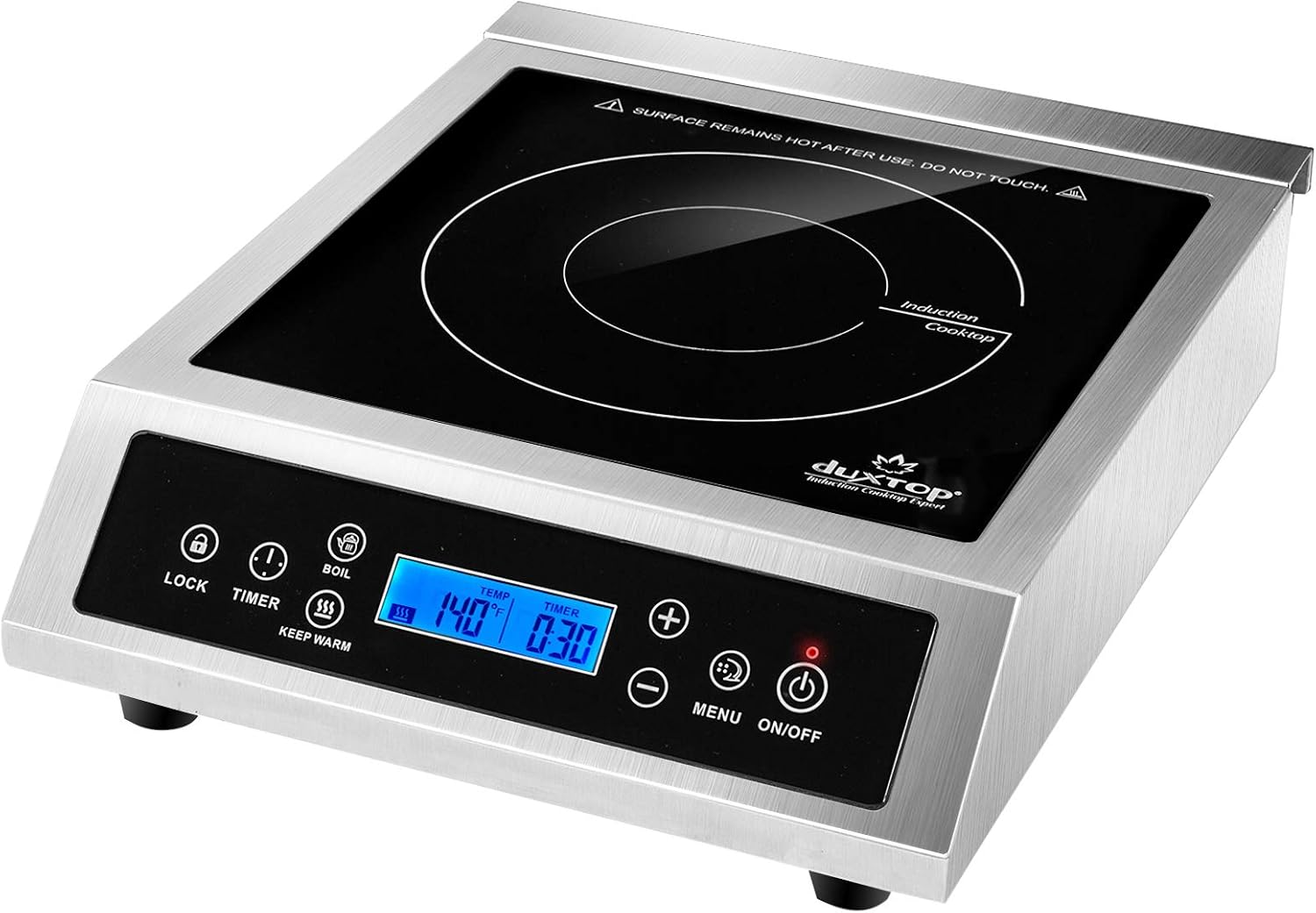 เตาแม่เหล็กไฟฟ้าแบบพกพาสำหรับม - Induction Cooktop Portable บทวิจารณ์และราคา