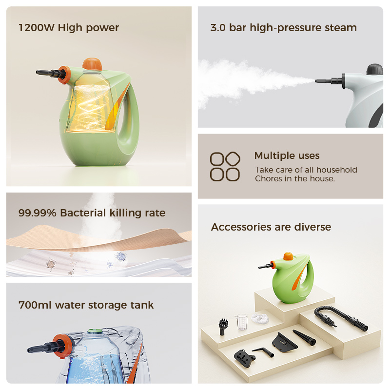 เครื่องทำความสะอาดไอน้ำขายดี 1 - Kitchen Appliances In บทวิจารณ์และราคา