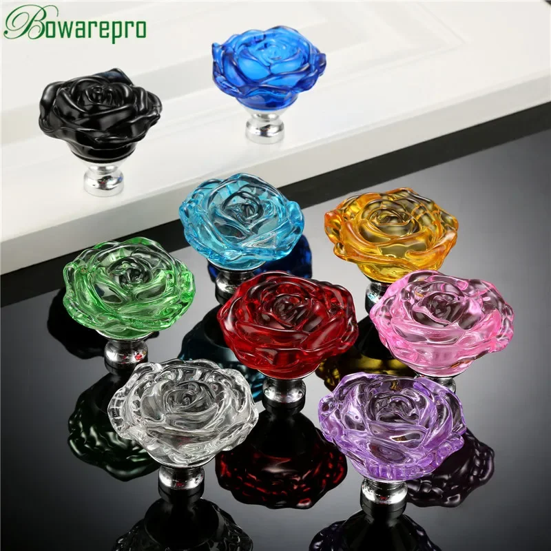 Bowarepro 50 มม.คริสตัลRoseแก้ - Kitchen Appliances Cabinet บทวิจารณ์และราคา