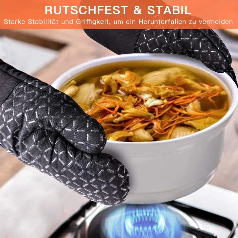 ถุงมือซิลิโคนสำหรับใช้ในครัวแล - Microwave Oven บทวิจารณ์และราคา