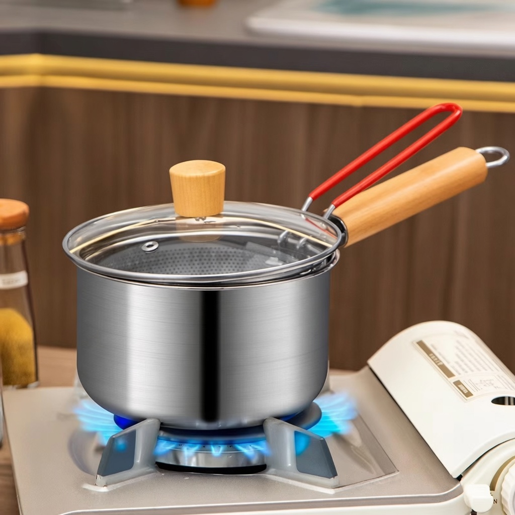 หม้อทอดสแตนเลสพร้อมตะกร้าทอด ห - Induction Cooker บทวิจารณ์และราคา