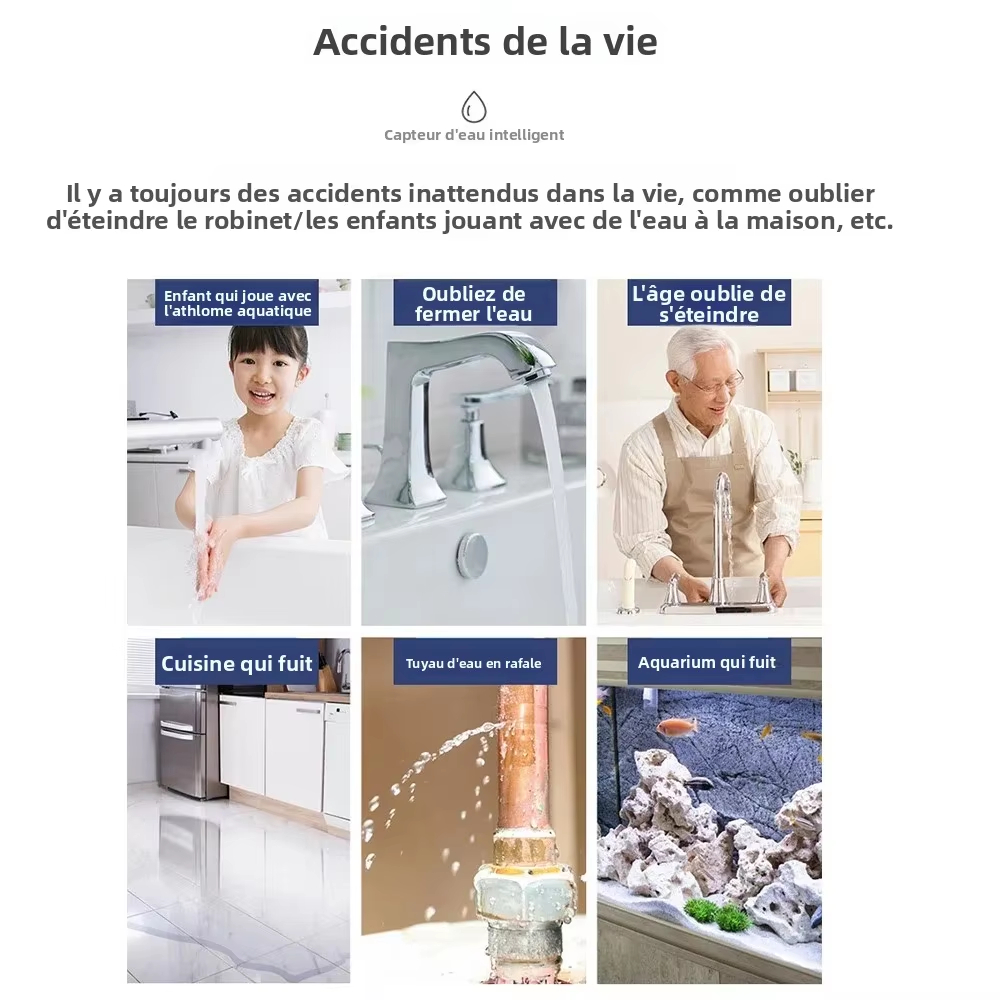 เซ็นเซอร์ตรวจจับน้ำรั่วซึม Zig - Kitchen Appliances Video บทวิจารณ์และราคา