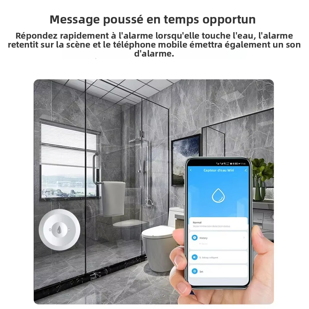 เซ็นเซอร์ตรวจจับน้ำรั่วอัจฉริย - Kitchen Appliances Video บทวิจารณ์และราคา