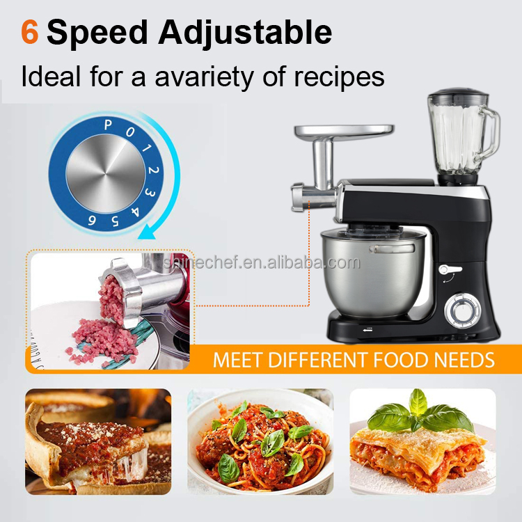 เครื่องผสมแป้งไฟฟ้า 7.5 ลิตร 8 - Stand Mixer บทวิจารณ์และราคา