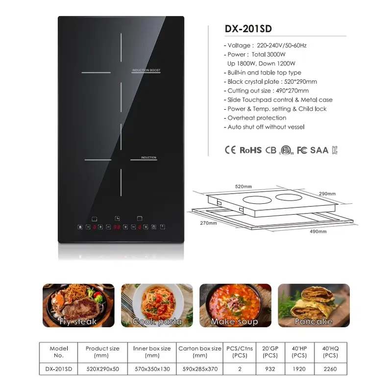 เตาแม่เหล็กไฟฟ้าแบบตั้งโต๊ะ 2  - Induction Cooker บทวิจารณ์และราคา