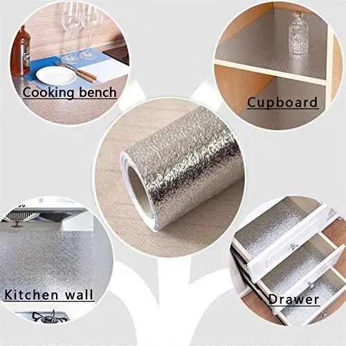 สติกเกอร์ติดผนังครัวกันน้ำมัน  - Kitchen Appliances Cabinet บทวิจารณ์และราคา