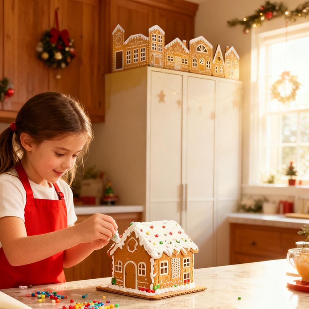 บ้านขนมปังขิงคริสต์มาส ของตกแต - Kitchen Appliances Cabinet บทวิจารณ์และราคา