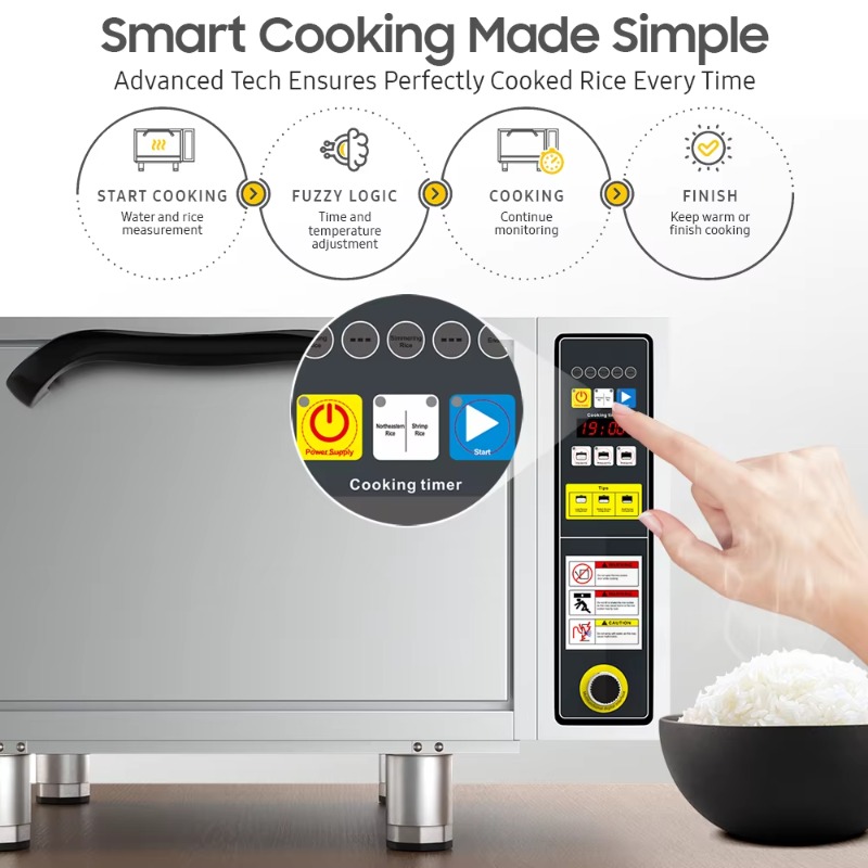 หม้อหุงข้าวไฟฟ้าความจุขนาดใหญ่ - Rice Cooker บทวิจารณ์และราคา