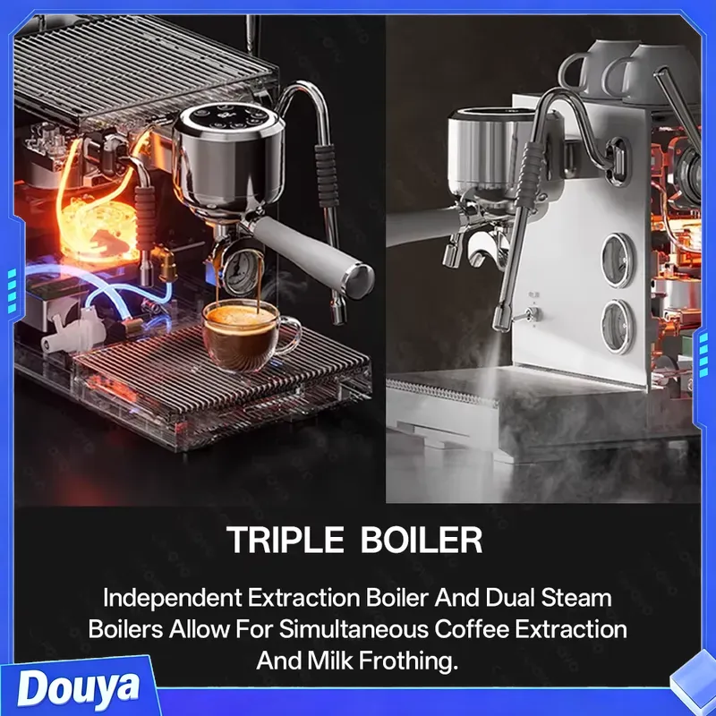 เครื่องชงกาแฟเอสเพรสโซ่กึ่งอัต - Coffee Maker บทวิจารณ์และราคา