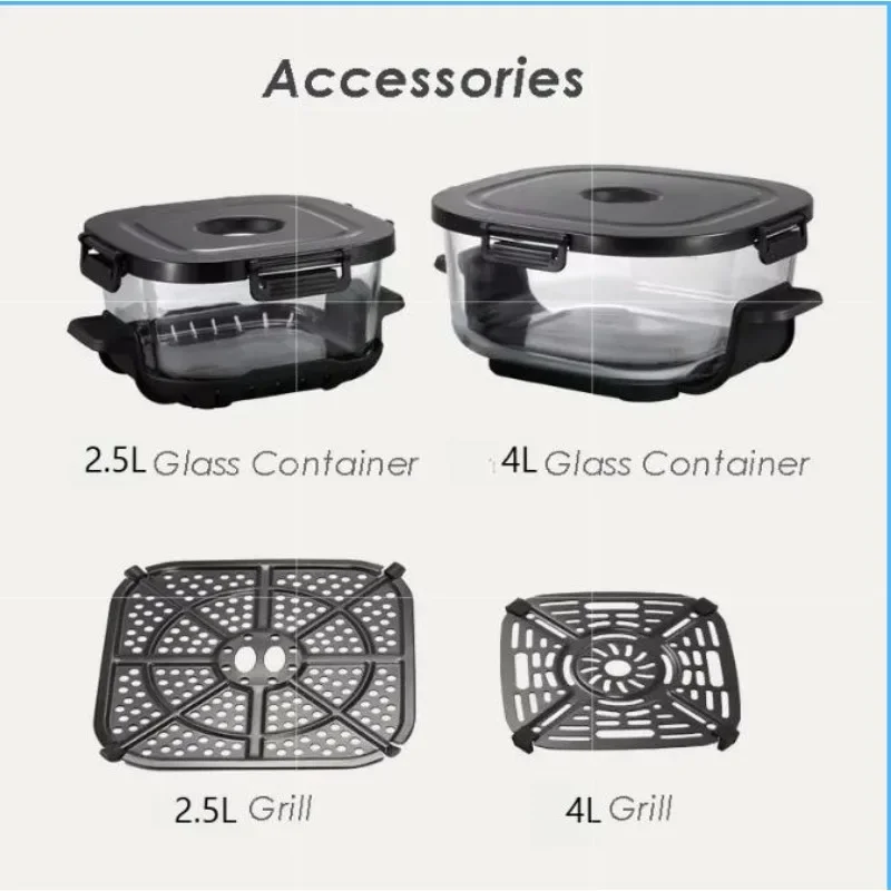 หม้อทอดไร้น้ำมันแบบพกพา 6 in 1 - Air Fryer บทวิจารณ์และราคา